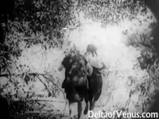 Antigo may sapat na gulang klip - a Libre sumakay - early 1900s seks