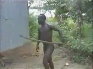 First-rate nemravné surový ťažký africké džungľa jebanie!