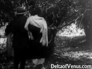 Antique cochon film 1915 - une gratuit tour