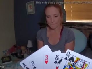 Strip Poker with Mom - Shiny penis videos